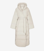 The North Face × SKIMS Nuptse Wrap Parka Hooded Puffer Coat 2025 For Unisex