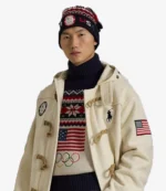 Unisex Winter Olympics 2026 Men’s Polo Ralph Lauren Team USA Opening Ceremony Toggle Coat