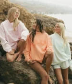 Premium kaete Mock Neck Sweatshirt Women