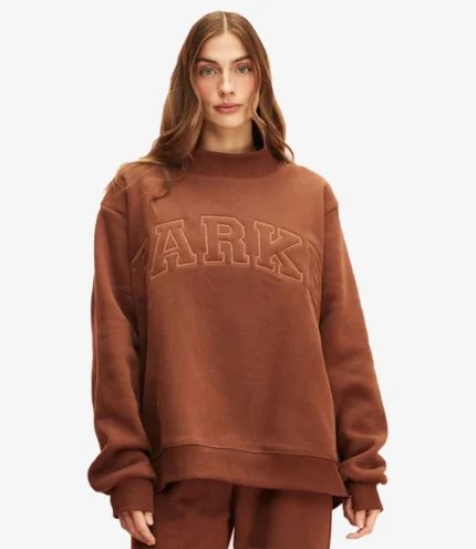 Unisex 2026 Parke Monochrome Varsity Mockneck Fleece Sweatshirt