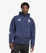 Adidas 2025-26 Real Madrid Youth Anthem Jacket