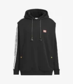 Unisex Adidas Black Fleece Unisex Pullover Hoodie- LNY SS26
