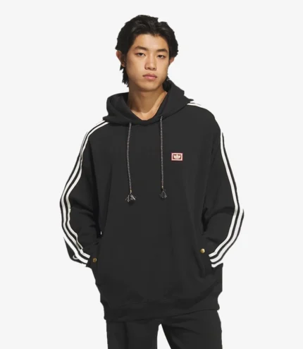 Adidas Black Fleece Unisex Pullover Hoodie- LNY SS26