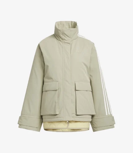 Unisex Adidas Premium 3-Stripes Oversized 3S Padded Jacket