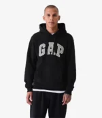 Arch Logo GAP Black Hoodie