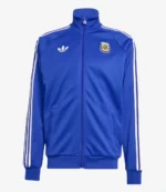 Unisex Argentina Sports Blue Track Jacket by Adidas