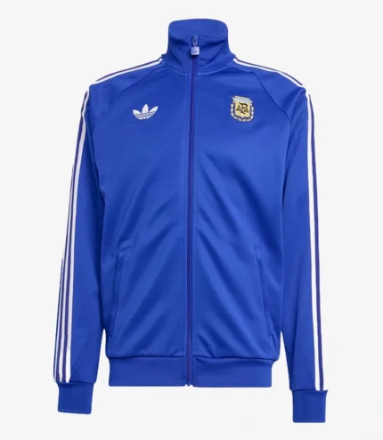 Unisex Argentina Sports Blue Track Jacket by Adidas