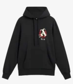 Unisex Arsenal N7 Highbury Horse Black Hoodie