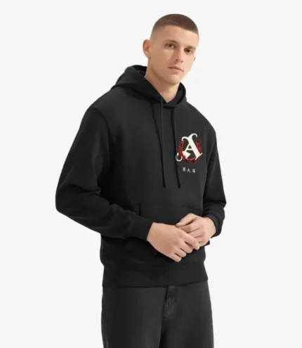 Arsenal N7 Highbury Horse Black Hoodie