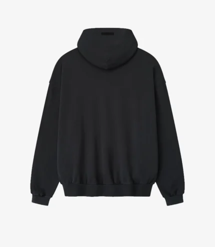 Black Essentials Fear Of God Hoodie Pullover Style