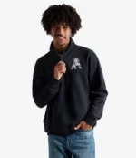 Unisex Charles River x New England Patriots Crosswind Quarter Zip Sweatshirt