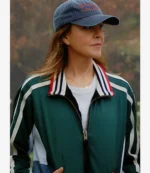 Unisex Christa Miller Shrinking Season 03 Liz Denim Track Zipper Jacket