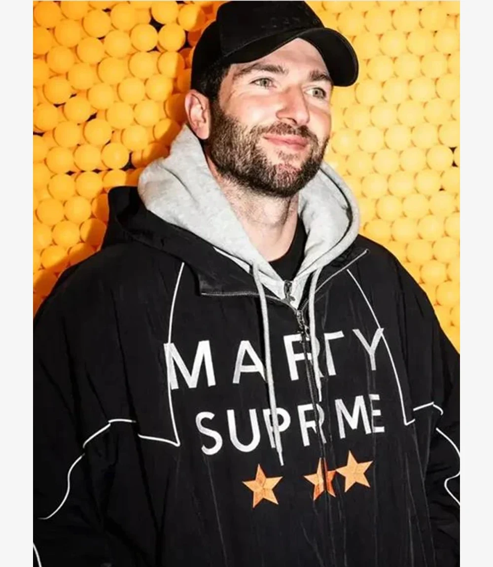 Doni Nahmias Marty Supreme Black Jacket Unisex Doni Nahmias Marty Supreme Black Jacket