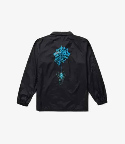 Escape Spider Thread Coaches Black Jacket