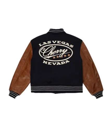 F1 ( Las Vegas Cherry Nevada ) Cherry LA x Red Bull Racing Varsity Bomber Jacket