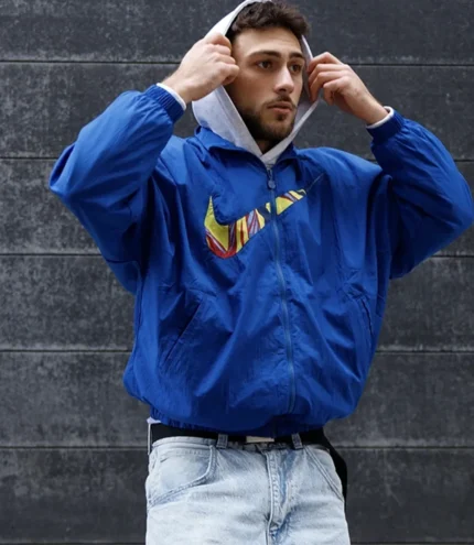 Unisex FC Barcelona Nike Blue Essentials Jacket