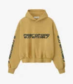Fear Of God Essentials Cropped Relaxed Pullover Hoodie For Men & Women