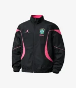 Unisex Fifa World Cup Brazil 2026 Nike × Jordan Black & Blue Anthem Jacket