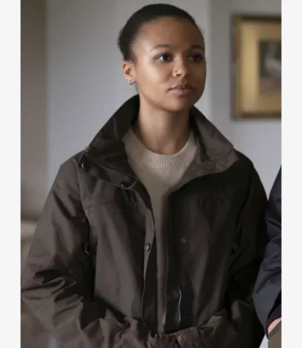 Harper Stern Industry 2026 Myha’la Brown Cotton Jacket For Unisex