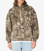 Hollister Camo Boxy Grey Hoodie Pullover Style