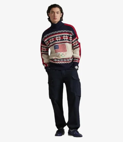 Iconic Team USA Opening Ceremony Sweater by Polo Ralph Lauren