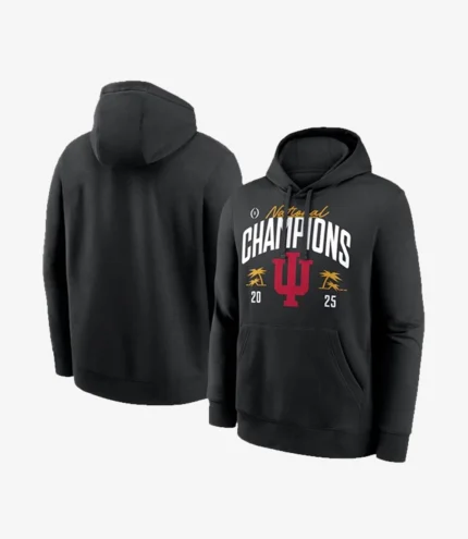 Unisex Indiana Hoosiers College Football Playoff 2025 National Champions Hoodie