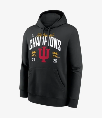 Indiana Hoosiers College Football Playoff 2025 National Champions Hoodie