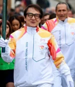 Jackie Chan Torch Relay 2026 Milano Cortina Olympics Flame Jacket