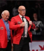 John MacLean New Jersey Devils Ring of Honor Red Blazer Jacket