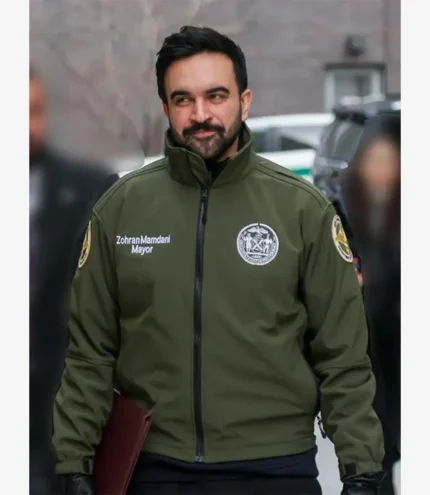 Unisex Mayor Zohran Mamdani Cotton Green Jacket