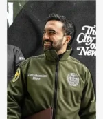 Mayor Zohran Mamdani Cotton Green Jacket For Unisex