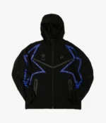 The Inter Milan x One Block Down Nike Tech Black Hooded Jacket For Unisex