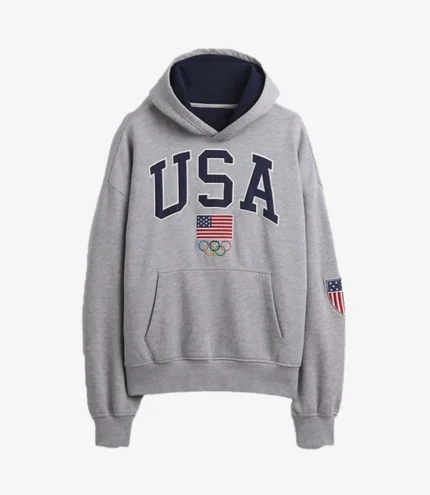 Unisex Milano Cortina 2026 Winter Olympics Gap Team USA Heavyweight Oversized Hoodie