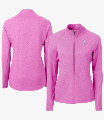 Unisex Minnesota Vikings Women Pink Jacket