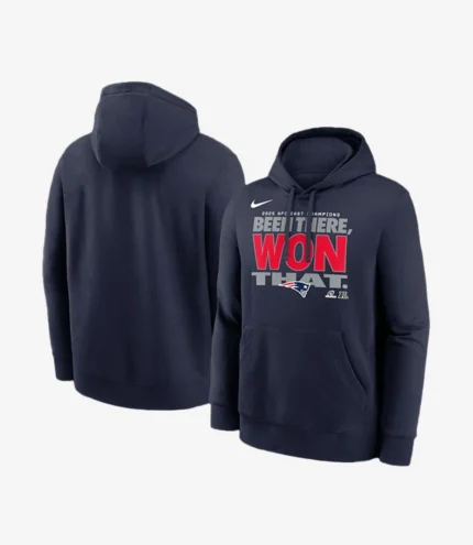 Unisex New England Patriots 2025 AFC East Division Champions Hoodie