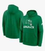 Unisex Nike Kelly Green Philadelphia Eagles Rewind Club Pullover Hoodie
