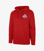 Ohio State Buckeyes football Red Pullover Hoodie For Unisex