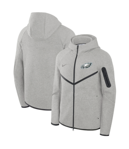 Philadelphia Eagles Nike Tech Fleece Windrunner Full-Zip Hoodie Jacket 1
