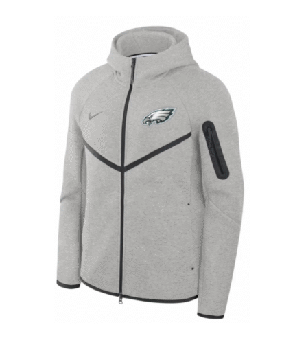 Philadelphia Eagles Nike Tech Fleece Windrunner Full-Zip Hoodie Jacket 2