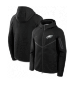 Philadelphia Eagles Nike Tech Fleece Windrunner Full-Zip Hoodie Jacket 4