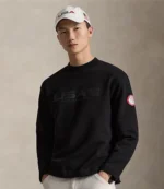 Unisex Polo Ralph Lauren 2026 Team USA Winter Olympics Black Fleece Mockneck Sweatshirt