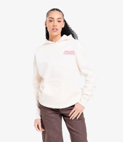 Unisex Premium Unlike Humans Flower Overhead Hoodie