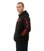 Primark Black Pullover Fleece Chucky Hoodie