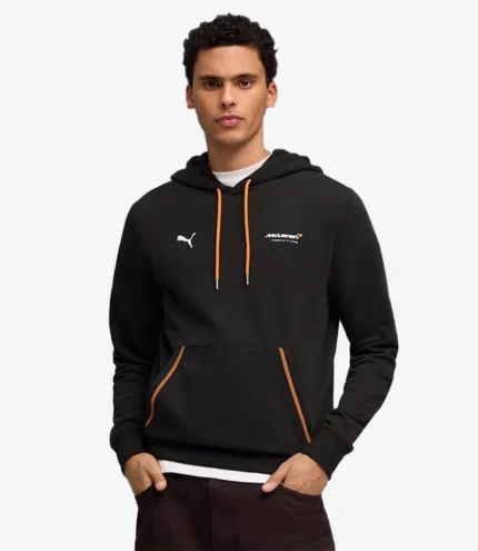 Unisex Puma x McLaren 2026 Racing Graphic Black & White Hoodie