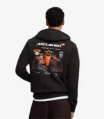 Puma x McLaren 2026 Racing Graphic Black & White Hoodie For unisex