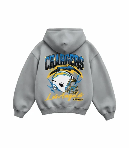 Seen x Chargers Vintage Voltage Graphic Pullover Fleece Hoodie For Unisex