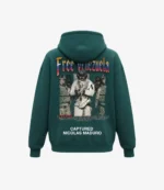 Free Venezuela Captured Nicolás Maduro Green Hoodie