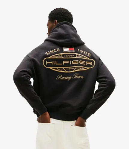 The APXGP 2026 Collection Relaxed Graphic Pullover Fleece Hoodie