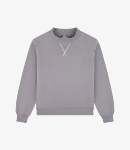 Unisex Tonal Classic Mockneck Fleece Sweatshirt by Parke 2026