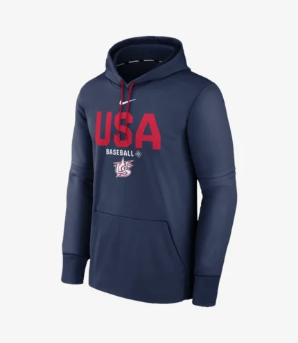 USA Baseball Nike 2026 World Baseball Classic Authentic Collection Therma Hoodie